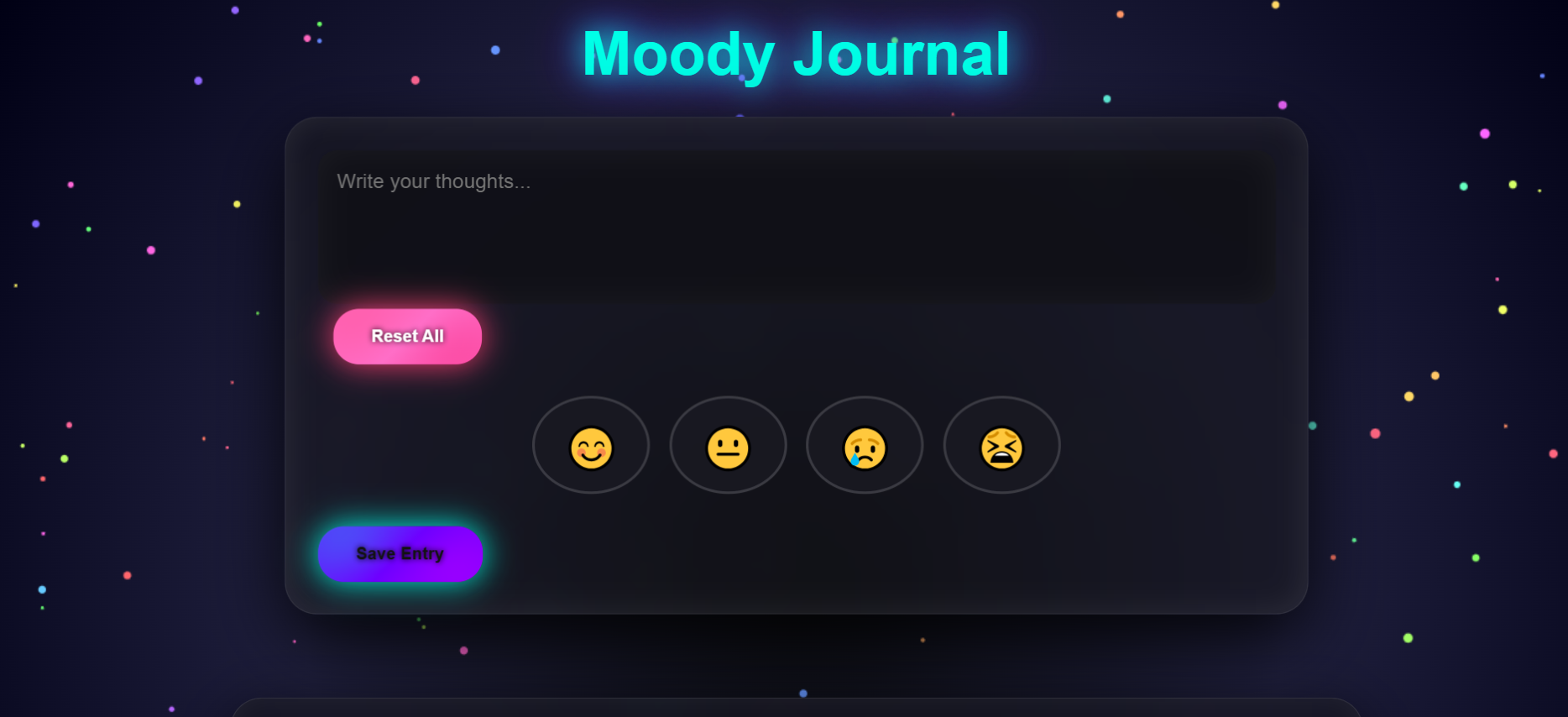 Moody Journal screenshot